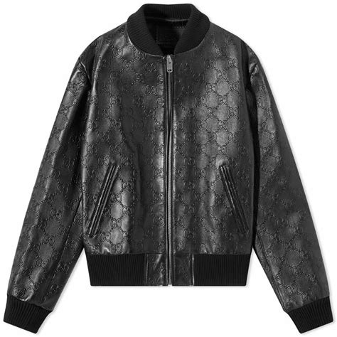 gucci bubble jacket mens|gucci leather jacket.